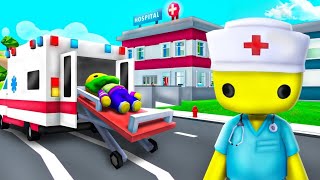 I Got an Ambulance Driver Job amp It Was INSANE  Wobbly Life Gameplay [upl. by Leia]