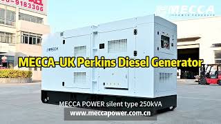 MECCAUK Perkins 250KVA Silent Diesel Generator Set [upl. by Rochemont]