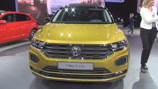 Volkswagen TRoc RLine 2018 Exterior and Interior [upl. by Arodal]