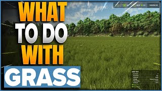 What To Do With Grass In Farming Simulator 25 [upl. by Fennessy]