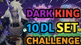 SPECIAL 10 DLS DARK KING SET CHALLENGE NEW SET  Growtopia  Set Challenge 486 [upl. by Anbul]