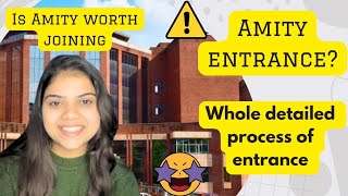 Amity Entrance2024 admission🤩amityuniversity [upl. by Namrehs]