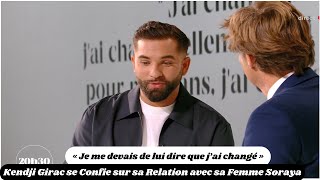 Kendji Girac se Confie sur sa Relation avec sa Femme Soraya dans 20h30 le dimanche [upl. by Basham639]