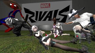 I cant stop pulling people off the map  Marvel Rivals Closed Beta [upl. by Aihsiek]