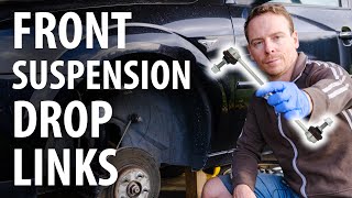 How to Ford suspension drop links sway bar  antiroll bar [upl. by Button]