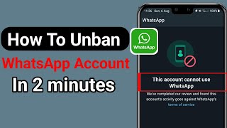 This account cannot use Whatsapp due to spam solution [upl. by Range]