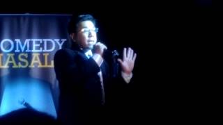 Singaporebased Filipino standup comic Orion performs at Comedy Masala [upl. by Muraida365]