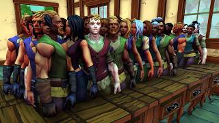 People Order Drinks I Serve Them Captivity  Tavern Manager Simulator [upl. by Schuman]