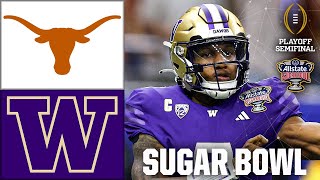 Sugar Bowl Texas Longhorns vs Washington Huskies  Full Game Highlights [upl. by Theona148]