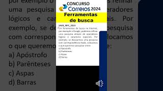 Ferramentas de Buscas Correios 2024  ferramentas de buscas informatica  concurso correios 2024 [upl. by Meuse512]