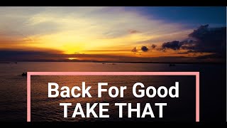 Back For Good Lyrics  Take That takethat backforgood lyrics 2009 song music [upl. by Bengt424]