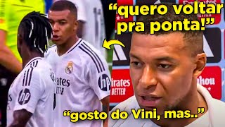 🚨SÓ FALTAVA ESSA MBAPPÉ RESOLVE PEDIR PRA JOGAR NA PONTA ESQUERDA NO LUGAR DE VINI JR [upl. by Attaymik]