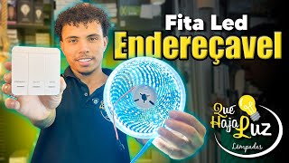 FITA DE LED EFEITO GRADIENTE  A mais procurada para fazer um EFEITO INCRÍVEL no seu PROJETO [upl. by Hcire]