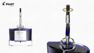 Pilot  How to refill a Capless pen with Iroshizuku ink [upl. by Samy]