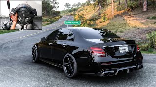 Brabus 800 MercedesAMG E63 S  Forza Horizon 5  Steering Wheel Gameplay [upl. by Htenywg]