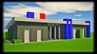 TUTO POSTE DE POLICE  MINECRAFT [upl. by Lole126]