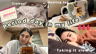 A  REALISTIC Period Day in My Life With Cramps and Slow Mornings [upl. by Angelita]