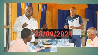 REVERENDS amp PASTORS MEETING HELD AT THE LORDS PROMISE CHURCH MTWAPA ON 28092024 [upl. by Ignatz635]