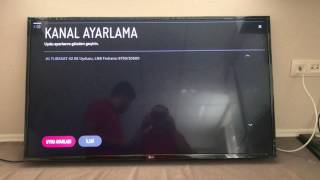 LG webOS 30 Televizyon Kanal Ayarlama Otomatik Ayarlama Uydu Ayarlama [upl. by Rafiq]