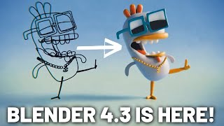 Blender 43 Features in LESS THAN FIVE MINUTES [upl. by Cosme293]