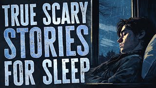 2 Hours of True Scary Stories for Sleep  Rain Sounds  Black Screen Compilation [upl. by Weiman351]