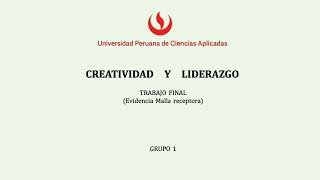 Trabajo Final Evidencia de Malla receptora [upl. by Vevay]