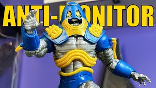 DC Multiverse  AntiMonitor MegaFig  Crisis on Infinite Earths  McFarlane Toys  Justice League [upl. by Enneite]