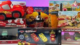 Disney Pixar Cars Toy Collection Unboxing Review  Cars Glow Racers [upl. by Tekcirc]