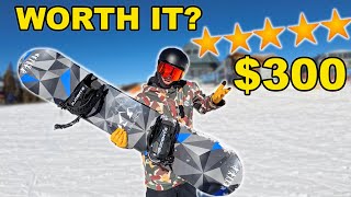 I Bought Amazons Highest Rated Snowboard So you dont have to [upl. by Arluene]