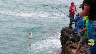 GRAN PESCA CON CANGREJOS PEQUEÑOS  PESCADORES EXPERTOS [upl. by Enoved]