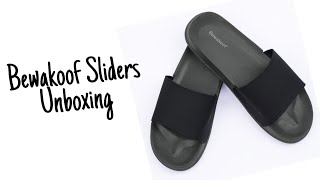 Bewakoof Sliders Unboxing  Vilogs  Vinayak Dahihande [upl. by Chang]