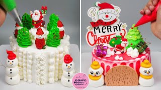 Top 5 Amazing Merry Christmas Cake Decorations Compilation For Cake Lovers  Merry Christmas 2024 [upl. by Ahseirej]