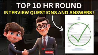 Top 10 HR Interview Questions amp Answers for Freshers  Most asked HR Interview Questions [upl. by Aura502]