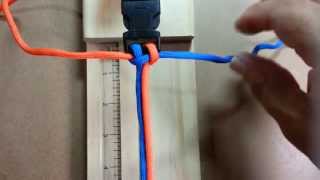 Paracord Cobra Knot Tutorial [upl. by Irak]