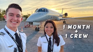 39 Flights  1 Month Flying with Captain Lisa [upl. by Aizirtap]