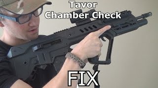 Tavor Fixing the Chamber Check Problem [upl. by Aikcin479]