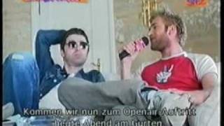 Noel Gallagher Interview Gurten Festival 2002 [upl. by Carolynne]