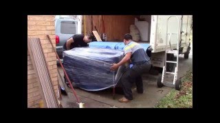 How to move a upright piano in a truck with no ramp [upl. by Eliseo]