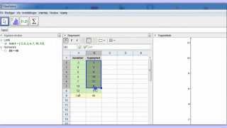 GeoGebra  Boksplot ud fra hyppighedstabel [upl. by Aramad]