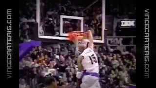 Vince Carter Top100 Dunks of AllTime [upl. by Sudnac]