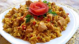 ألذ وأروع طبق بالأرز تدوقته في حياتي بالخضار بطريقة جد بسيطةsalade de riz et légumes [upl. by Okorih]