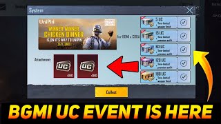 😍480UC CUSTOM UC EVENT IN BGMI amp PUBG  HOW TO PURCHASE BGMI UC IN UNIPIN ParasOfficialYT [upl. by Kohcztiy]