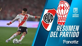 River Plate 11 Huracan  Resumen del partido de hoy  TorneoBetano 2024 [upl. by Drahsar]