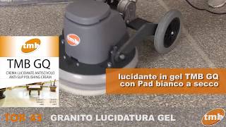 Lucidare il GRANITO con monospazzola levigatrice orbitale CM  TOR 43 [upl. by Nawoj]