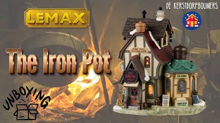 Unboxing The Iron Pot Sku 45262 from Lemax A new Caddington Village 2024 item [upl. by Corliss]