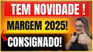 🔴 TEM NOVIDADE   MARGEM de AUMENTO 2025   CONSIGNADO INSS  ANIELI EXPLICA [upl. by Weisburgh]