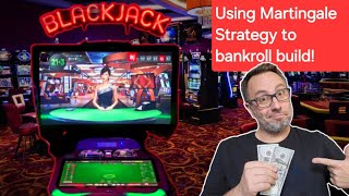 Will Martingale strategy on Blackjack bust me or build a bigger bankroll [upl. by Nagyam]