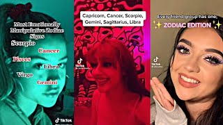 Zodiac signs tiktok  Zodiac tiktoks part 15 [upl. by Margery]