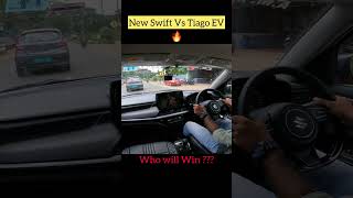 Habibi Drip  maruti swift vs tiago ev with dabzee song  shorts automobile autopovdrive shorts [upl. by Eneladgam599]