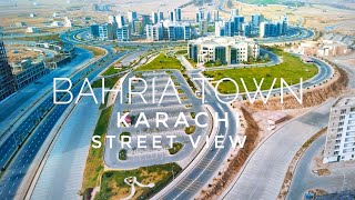 Bahria Town Karachi Street View 2021  Expedition Pakistan [upl. by Most52]